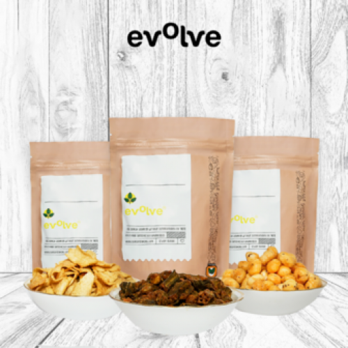 Tangy Spicy Okra Chips, Barley Millet Chips & Cheese Foxnuts (Pack of 3)